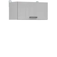 Wall cabinet JUNONA LINE GO/60/30 BRW light gray gloss